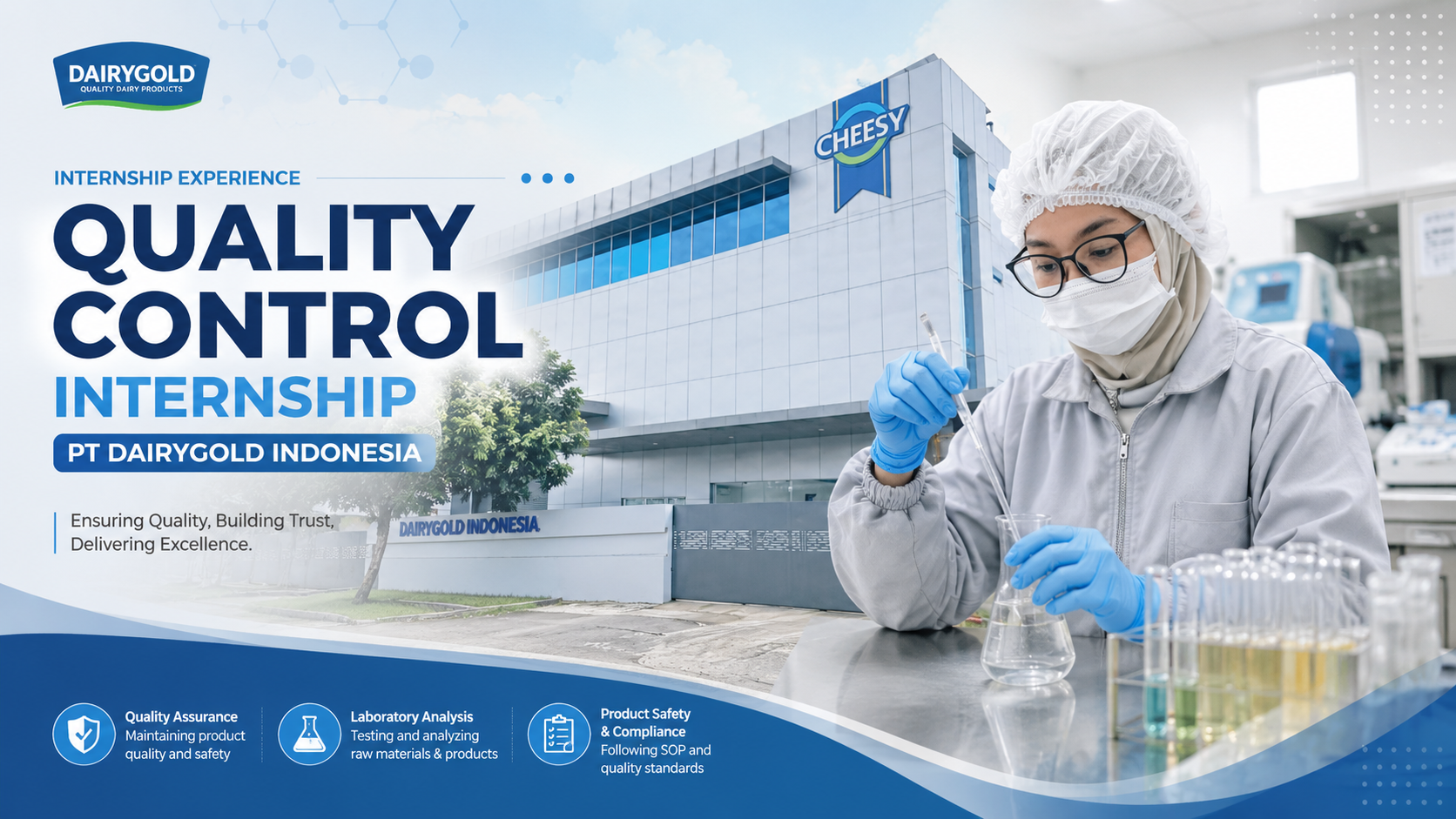 Quality Control Internship Project at PT Dairygold Indonesia